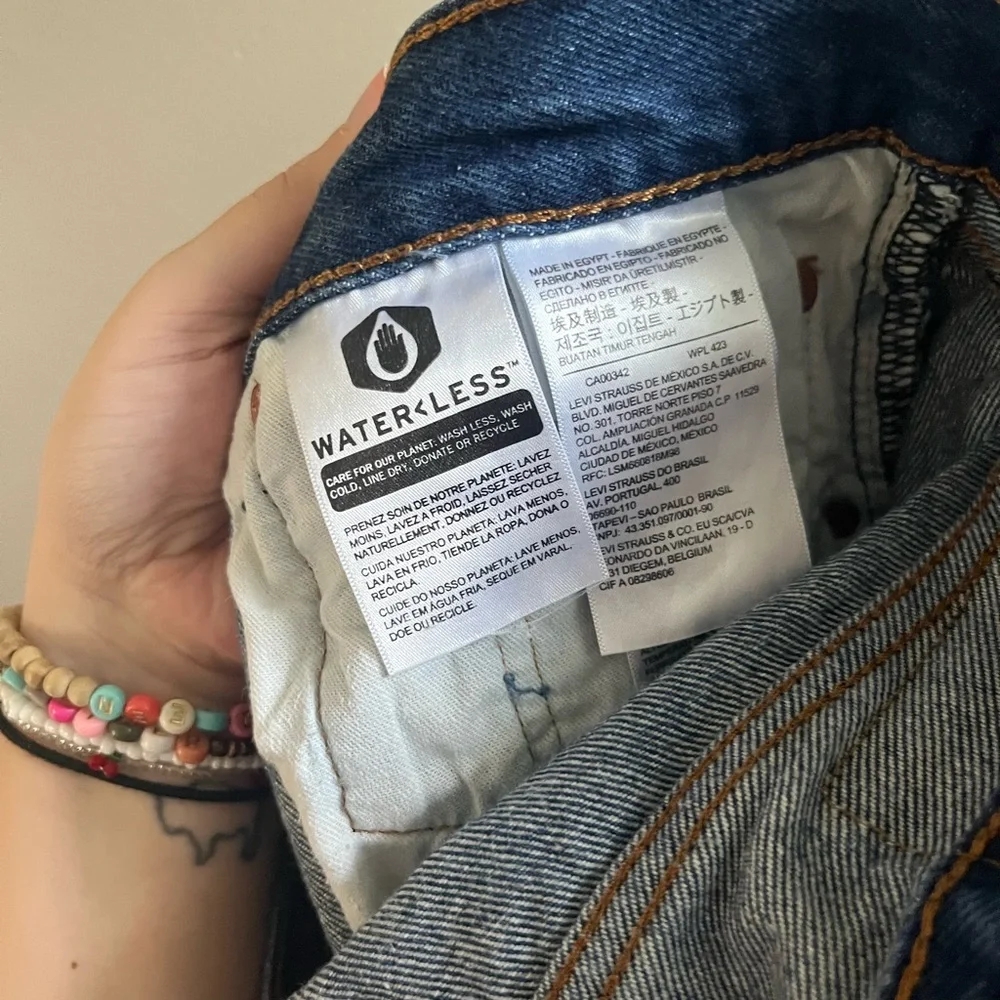 Levi's‎ 501 XX - Dark Wash Water<less Size 34 x 36